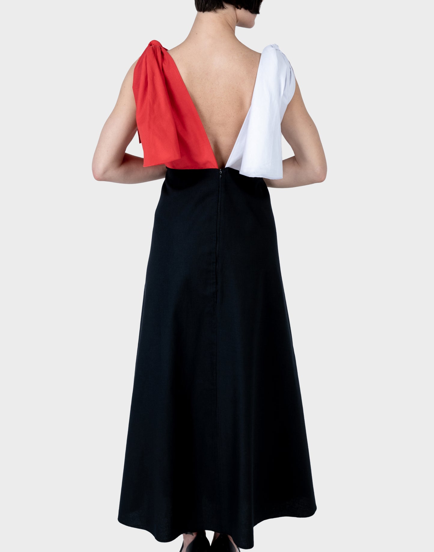 Dido bow maxi dress