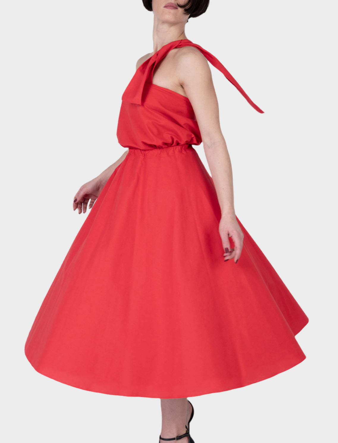 Io top - poppy red