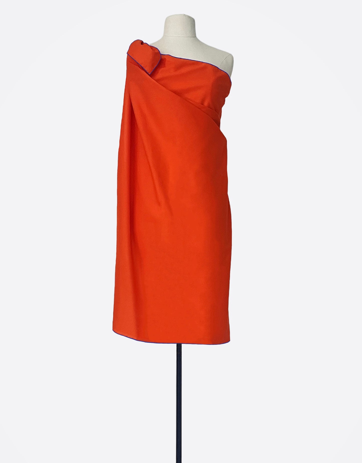 coral scarf