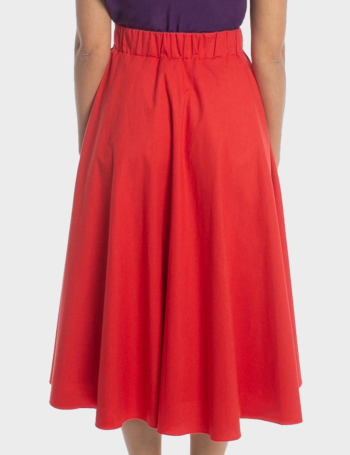 Phoebe midi skirt