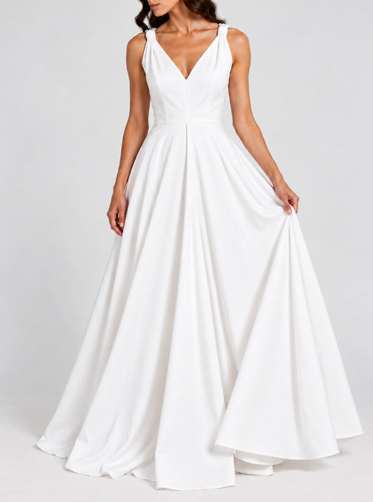 Ballerina dress - white chalk