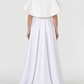 Bianca cropped cape coat