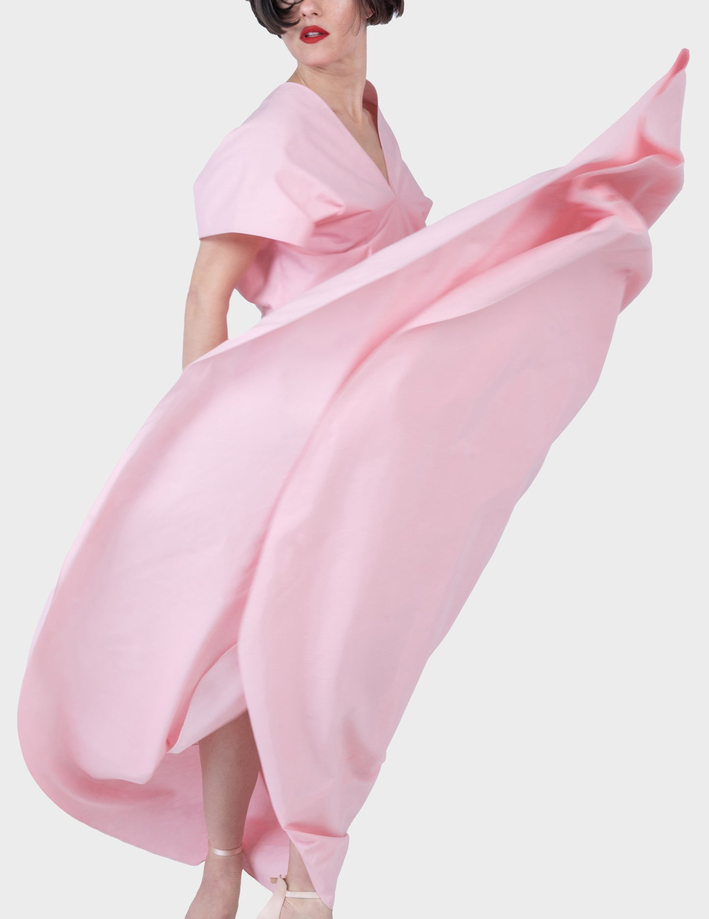 Callisto Dress - Chalk Pink