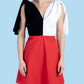Dido bow mini dress