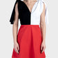 Dido bow mini dress