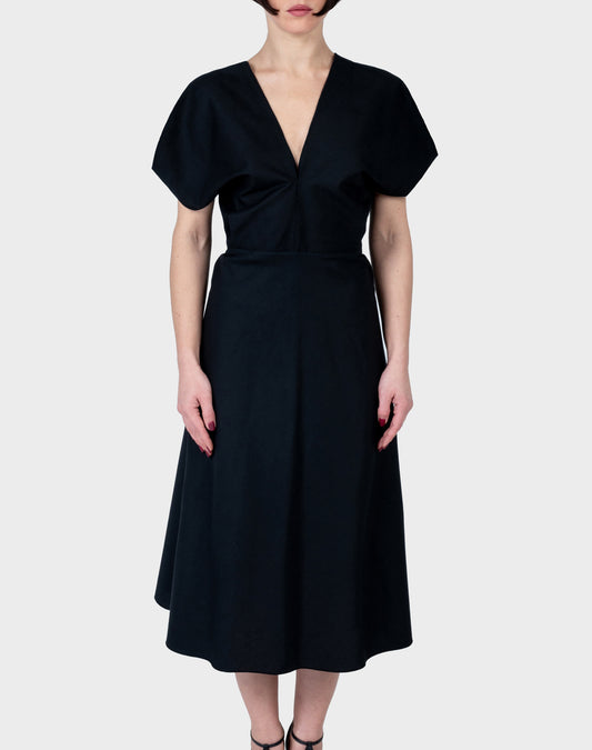Leto Midi Dress - Black