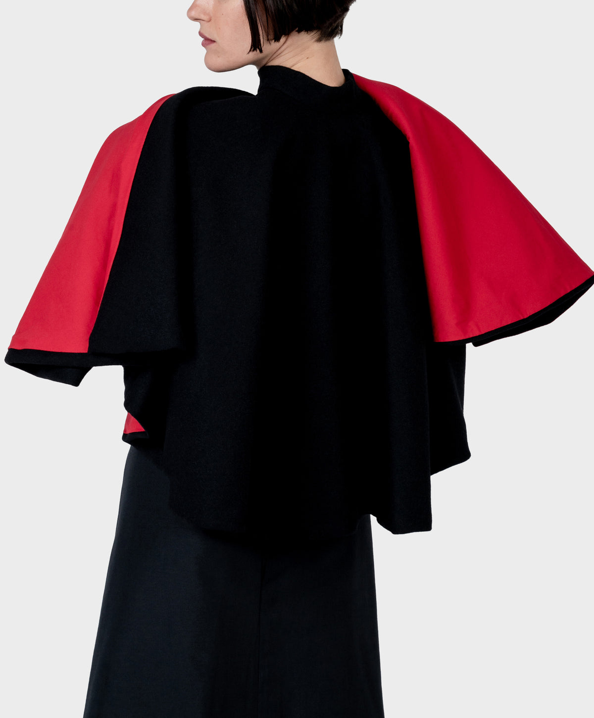 Melania cape coat
