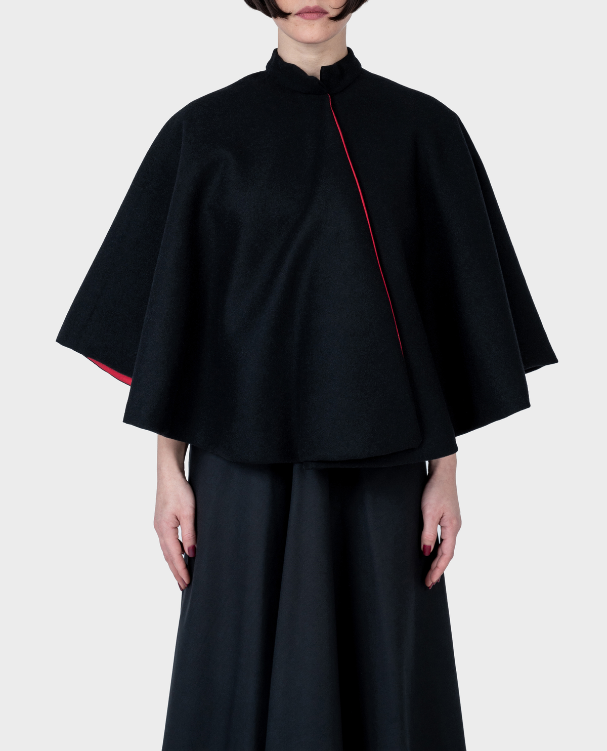 Melania cape coat