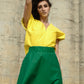 Phoebe tee - sunny yellow