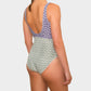 Iolite Swimsuit - Violet / Sage Green