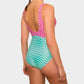 Kunzite swimsuit - magenta/vivid green